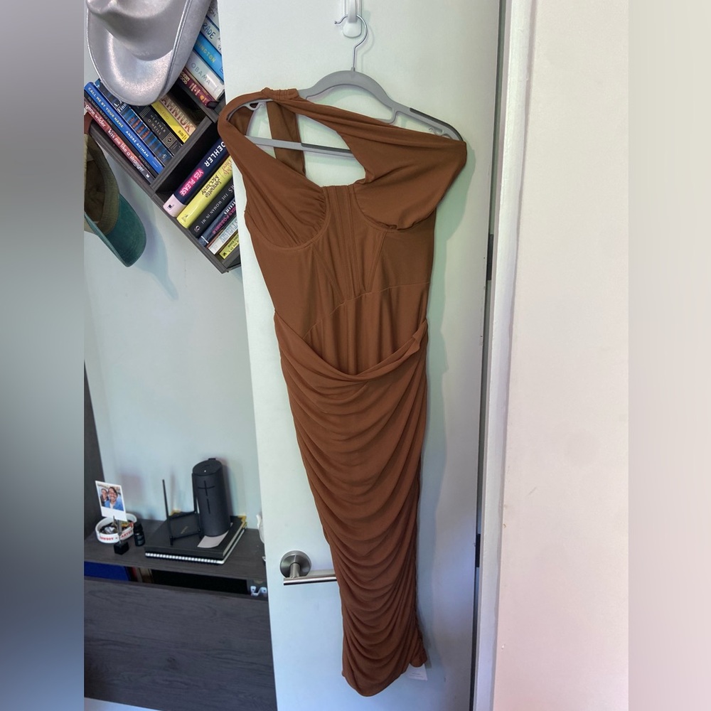 Bodycon corset top dress L